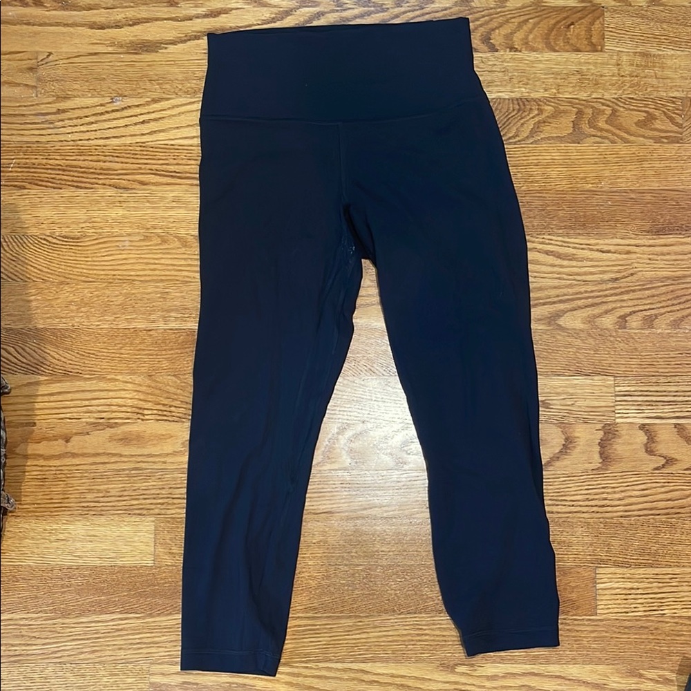 Lululemon Align Highrise “25 black size 8